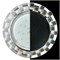 Ecola GX53 H4 LD5316 Glass Стекло Круг с квадратными плитками Жемчуг с подсветкой  хром - хром (зеркальный) 38x120 (к+) SC53TPECH - фото 3342