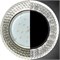Ecola GX53 H4 LD5319 Glass Круг с  прозр.  мозаикой с подсветкой/фон матовый/центр.часть хром 40x123 (к+) SL53RMECB - фото 3345