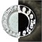 Ecola GX53 H4 LD5361 Glass Круг с квадр. прозр. стразами с подсветкой/фон зерк./центр.часть хром 52x120 (к+) SK53RNEFB - фото 3350