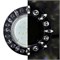 Ecola GX53 H4 LD5361 Glass Круг с квадр. прозр. стразами с подсветкой/фон черн./центр.часть хром 52x120 (к+) SX53RNEFB - фото 3351