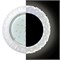 Ecola GX53 H4 LD5361 Glass Круг с крупными матовыми стразами Конус с подсветкой/фон мат./центр.часть хром 52x120 (к+) SN53RGEFB - фото 3355