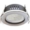 Ecola GX53 H9 защищенный IP65 светильник встраив. без рефл. хром 98х55 FC5365ECB - фото 3422