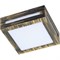 Ecola GX53 LED 3082W светильник накладной IP65 матовый Квадрат металл. 1*GX53 Черненая бронза 136x136x55 FN53SSECH - фото 3427