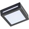 Ecola GX53 LED 3082W светильник накладной IP65 матовый Квадрат металл. 1*GX53 Черный 136x136x55 FB53SSECH - фото 3428