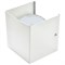 Ecola GX53-N51 светильник настенный бра прямоугольный матовый белый 1* GX53 100х100х90 (1 из цв. уп. по 2) FQN51FECB - фото 3480