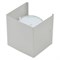 Ecola GX53-N51 светильник настенный бра прямоугольный серый 1* GX53 100х100х90 (1 из цв. уп. по 2) FYN51FECB - фото 3482