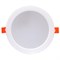 Ecola LED downlight встраив.1011 Круглый даунлайт с драйвером внутри 12W 220V 2700K 145x26 DKRW12ELC - фото 3554