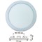 Ecola LED downlight встраив.1022 Круглый даунлайт с креплением под любое отверстие (50-100mm)  8W 220V 6500K 100x20 DARD80ELC - фото 3583