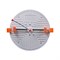 Ecola LED downlight встраив.1031 Круглый безрамочный даунлайт под любое отверстие  (55-70mm)  10W 220V 6500K 100x20 DARD10ELC - фото 3589