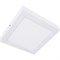 Ecola LED downlight накладной 4010 Квадратный даунлайт с драйвером 18W 220V 6500K 205x205x24 DSSD18ELC - фото 3686