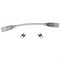 Ecola LED strip 220V connector гибкий соединитель лента-лента 2-х конт с разъемами для ленты IP68 12x7 SCVN12ESB - фото 3772