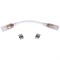 Ecola LED strip 220V connector гибкий соединитель лента-лента 4-х конт с разъемами для ленты IP68 RGB 14x7 SCVM14ESB - фото 3774