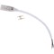 Ecola LED strip 220V connector кабель питания 150мм с муфтой и разъемом IP68 для ленты 12x7 SCJN12ESB - фото 3778