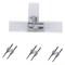 Ecola LED strip 220V connector комплект для упрощенного соединения "T"лента-лента 2-х конт для ленты IP68 12x7 SCTN12ESB - фото 3782