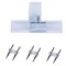 Ecola LED strip 220V connector комплект для упрощенного соединения "T"лента-лента 2-х конт для ленты IP68 14x7 SCTN14ESB - фото 3783