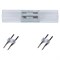 Ecola LED strip 220V connector комплект для упрощенного соединения лента-лента 2-х конт для ленты IP68 12x7 SCNN12ESB - фото 3784