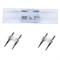 Ecola LED strip 220V connector комплект для упрощенного соединения лента-лента 2-х конт для ленты IP68 14x7 SCNN14ESB - фото 3785