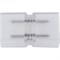 Ecola LED strip 220V connector соединитель лента-лента 2-х конт для ленты IP68 14x7 уп. 5 шт. SCMN14ESB - фото 3791