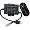 Ecola LED strip 220V RGB  RF controller (IP20) 1500W 6,6A для ленты 220V 16x8 IP68 с кольцевым сенсорным черным радиопультом RFB615KSB - фото 3800