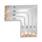 Ecola LED strip connector гибкая соед. плата L для зажимного разъема 4-х конт. 10 mm уп. 5 шт. SC41FLESB - фото 3919