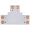 Ecola LED strip connector гибкая соед. плата T для зажимного разъема 2-х конт. 10 mm уп. 5 шт. SC21FTESB - фото 3921