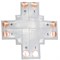 Ecola LED strip connector гибкая соед. плата X для зажимного разъема 2-х конт. 10 mm уп. 5 шт. SC21FXESB - фото 3924