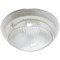 Ecola Light GX53 LED ДПП (DPP) 03-18 светильник "Сириус" Круг накладной IP65 3*GX53 прозрачный белый 280х280х90 TS53T3ECR - фото 4279