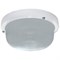 Ecola Light GX53 LED ДПП (DPP) 03-7-101 светильник Круг накладной IP65 1*GX53 матовое стекло белый 185х185х85 TR53L1ECR - фото 4281