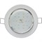 Ecola Light GX53-H6 светильник металл. встраиваемый плоский белый 101x16 TW5325ECB - фото 4288