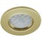 Ecola Light MR16 DL90 GU5.3 Светильник встр. плоский Золото 30x80 (кd74) FG1611EFY - фото 4311