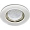 Ecola Light MR16 DL90 GU5.3 Светильник встр. плоский Перламутровое серебро 30x80 - 2pack (кd74) FP1621EFY - фото 4313