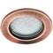 Ecola Light MR16 DL90 GU5.3 Светильник встр. плоский Черненая Медь 30x80 - 2pack (кd74) FA1621EFY - фото 4321