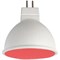 Ecola MR16   LED color  7,0W  220V GU5.3 Red Красный матовая 47x50 M2TR70ELC - фото 4370