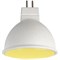 Ecola MR16   LED color  7,0W  220V GU5.3 Yellow Желтый матовая 47х50 M2TY70ELC - фото 4371