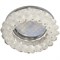 Ecola MR16 CD4141 GU5.3 Светильник встр. круглый с хрусталиками Матовый/Хром 50x90 (кd74) FN1618EFY - фото 4402
