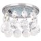 Ecola MR16 CR1002 GU5.3 Glass Стекло Круг с большими хруст. на прямом подвесе Прозрачный / Хром 84x90 FB16RVECB - фото 4415