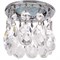 Ecola MR16 CR1006 GU5.3 Glass Стекло Круг с каплевидными хруст. на прямом подвесе Прозрачный / Хром 84x100 FC16RVECB - фото 4426