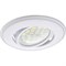 Ecola MR16 DH03 GU5.3 Светильник встр. поворотный выпуклый (скрытый крепеж лампы) Белый 25x88 (кd74) FW1601EFS - фото 4438