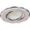 Ecola MR16 DH07 GU5.3 Светильник встр. поворотный Звезда (скрытый крепеж лампы) Сатин-Хром/Хром 25x88 (кd74) FM1602EFS - фото 4453