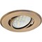 Ecola MR16 DH09 GU5.3 Светильник встр. поворотный плоский (скрытый крепеж лампы) Бронза 25x90 (кd74) FB1603EFS - фото 4457