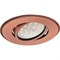 Ecola MR16 DH09 GU5.3 Светильник встр. поворотный плоский (скрытый крепеж лампы) Медь 25x90 (кd74) FP1603EFS - фото 4459
