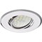 Ecola MR16 DH09 GU5.3 Светильник встр. поворотный плоский (скрытый крепеж лампы) Хром 25x90 (кd74) FC1603EFS - фото 4461