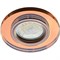 Ecola MR16 DL1650 GU5.3 Glass Стекло Круг Янтарь / Черненая медь 25x95 (кd74) FA1650EFF - фото 4509
