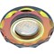 Ecola MR16 DL1653 GU5.3 Glass Стекло Круг с вогнутыми гранями Мультиколор / Золото 25x90 (кd74) FM1653EFF - фото 4537