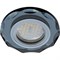 Ecola MR16 DL1653 GU5.3 Glass Стекло Круг с вогнутыми гранями Черный / Черный хром 25x90 (кd74) FB1653EFF - фото 4540