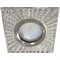 Ecola MR16 DL1659 GU5.3 Glass Стекло Квадрат с прозр.стразами (оправа хром)/фон зерк./центр.часть хром 30x95x95 FW16SGECB - фото 4563