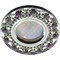 Ecola MR16 DL1660 GU5.3 Glass Стекло Круг с  прозр.и аметист. стразами Корона (оправа хром)/фон зерк./центр.часть хром 28x93 FP16RNECB - фото 4564