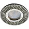 Ecola MR16 DL1662 GU5.3 Glass Стекло Круг с прозр.стразами (оправа хром)/фон зерк./центр.часть хром 25x93 FW16RGECB - фото 4576