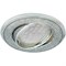 Ecola MR16 DL39S GU5.3 Светильник встр. поворотный Круг под стеклом Серебряный блеск/Хром 26x94 FS1624EFY - фото 4625