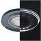 Ecola MR16 LD1650 GU5.3 Glass Стекло с подсветкой Круг Черный / Черный хром 25x95 (кd74) SB1650EFF - фото 4654